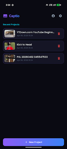 Captio - AI Subtitle & Caption screenshot 1