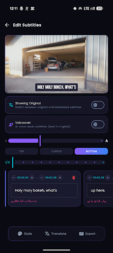 Captio - AI Subtitle & Caption screenshot 1