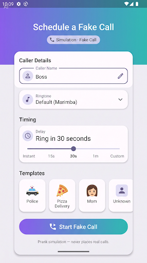 Fake Call Prank screenshot 1