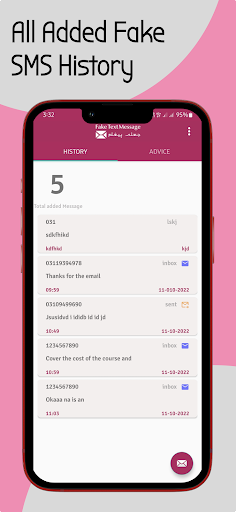 Fake SMS - Fake Text Message screenshot 3