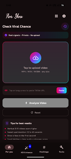 For you - Follower, AI Enhance screenshot 2