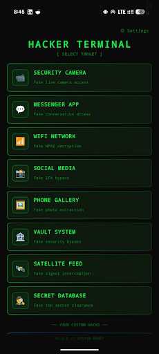 Hacker Screen - Prank App screenshot 1