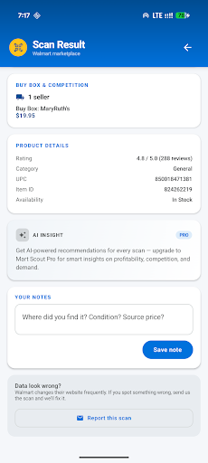 Mart Scout - Profit Calculator screenshot 2