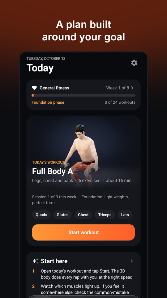 MuscleLit: 3D Workout Anatomy screenshot 2