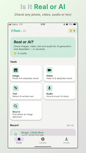 Real or AI screenshot 1