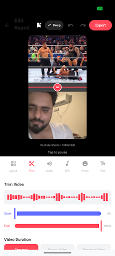 Reel React: React & Quick Reel screenshot 3