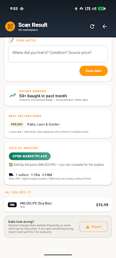 Scout - Profit Calculator screenshot 2
