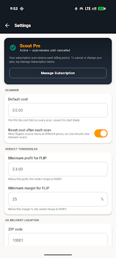 Scout - Profit Calculator screenshot 4