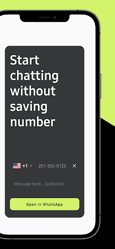 Send Direct Message w/o Saving screenshot 1