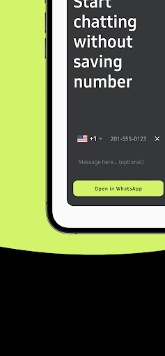 Send Direct Message w/o Saving screenshot 2
