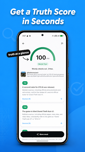 TrueCheck - Verify Fact screenshot 1
